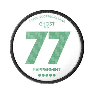 77 Ghost Peppermint Mini – 20 mg – 10 cans