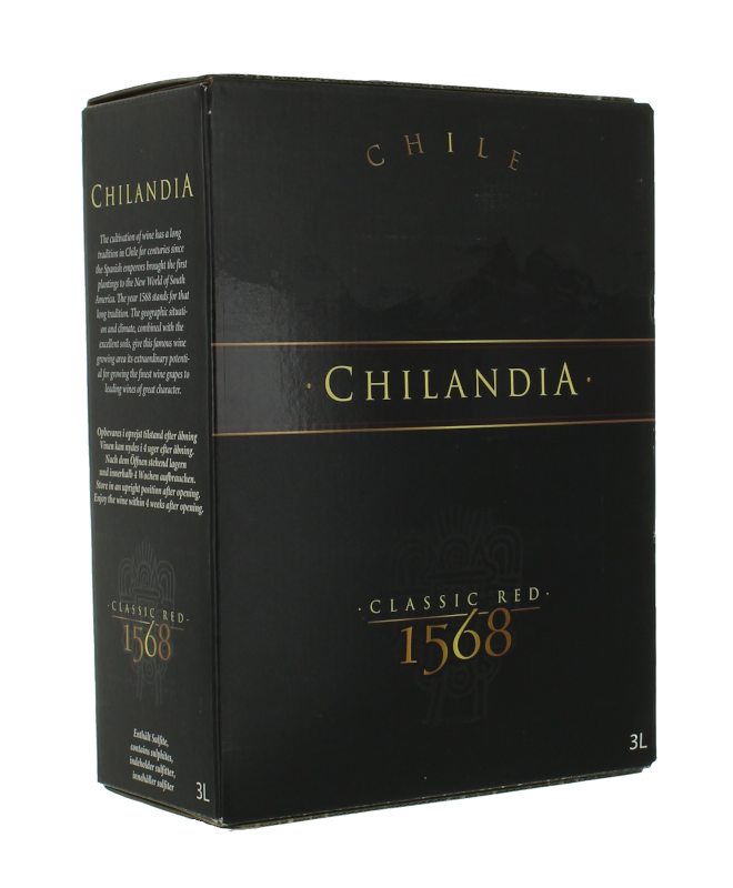 Chilandia Classic Red  13% 300cl BIB