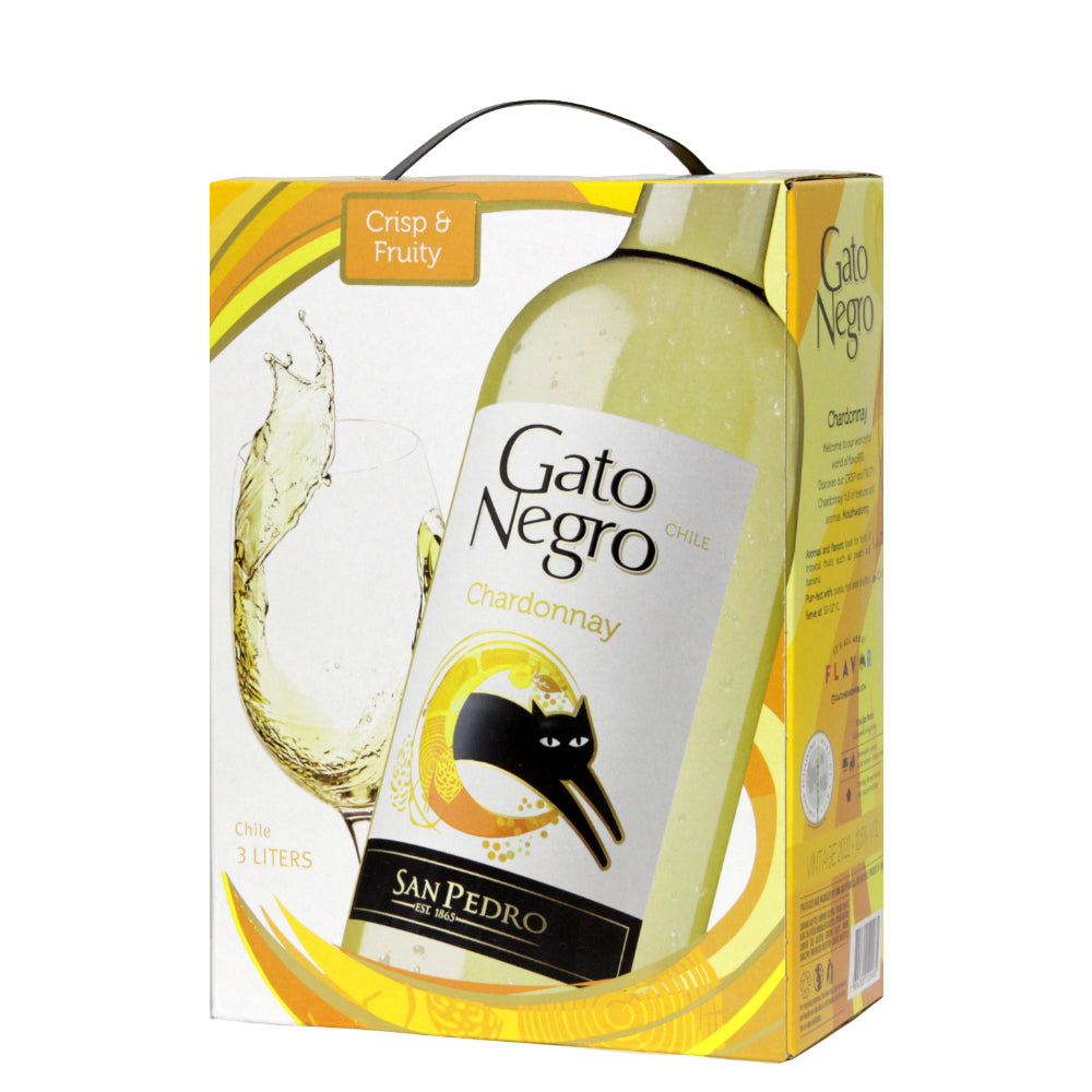 Gato Negro Chardonnay 13% 300cl BiB