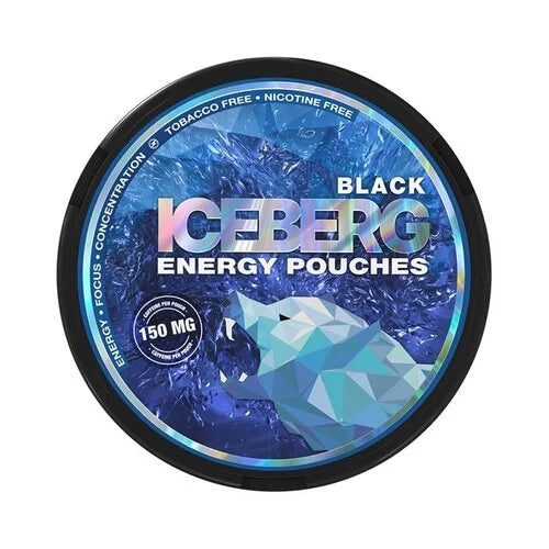 ICEBERG ENERGY Black – 150 mg kofeiinia – 10 rasiaa