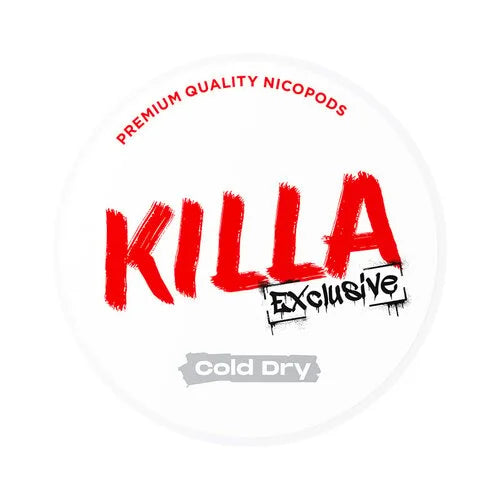 KILLA Exclusive Cold Dry – 13,2 mg – 10 rasiaa
