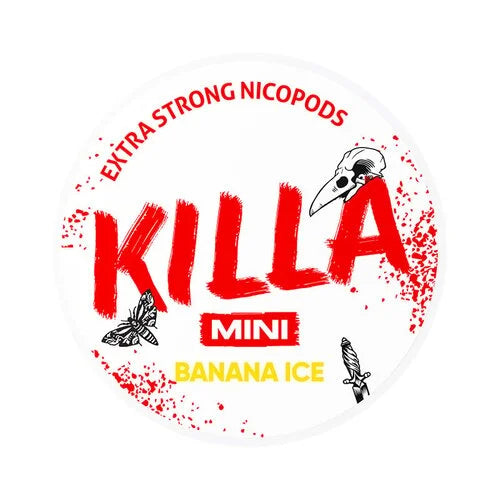 KILLA MINI Banana Ice – 8 mg – 10 rasiaa