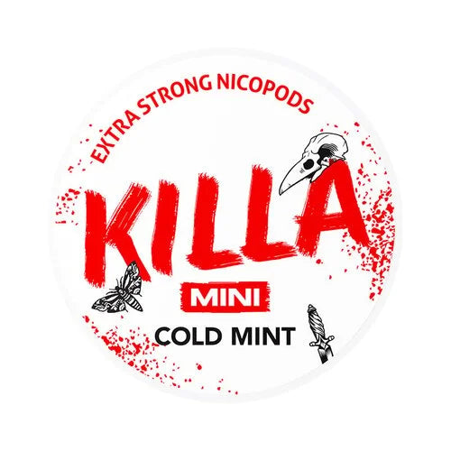 KILLA MINI Cold Mint – 8 mg – 10 rasiaa