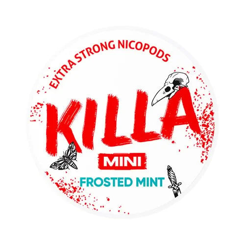 KILLA MINI Frosted Mint – 8 mg – 10 rasiaa