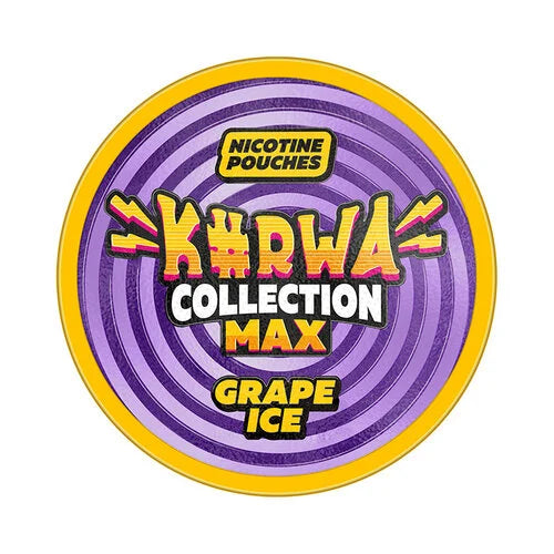 KURWA Collection Grape Ice – 12 mg – 10 rasiaa