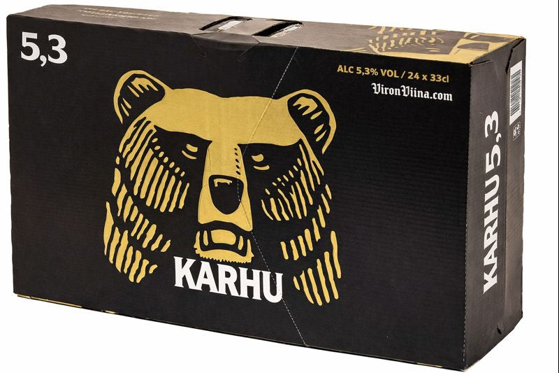 Karhu 5,3% 24x33cl