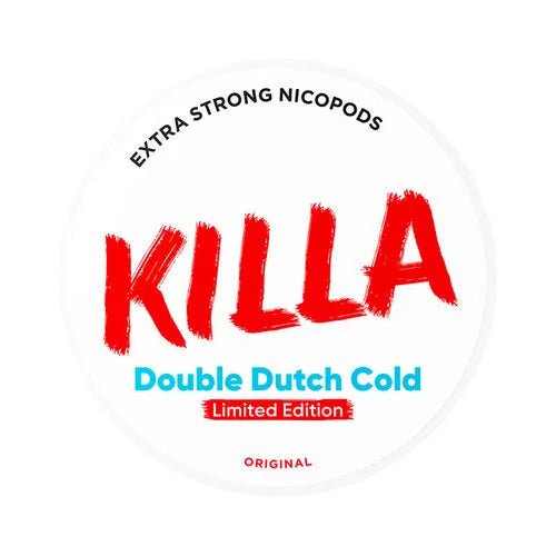 KILLA Double Dutch Cold | Limited Edition – 11,2 mg – 10 rasiaa