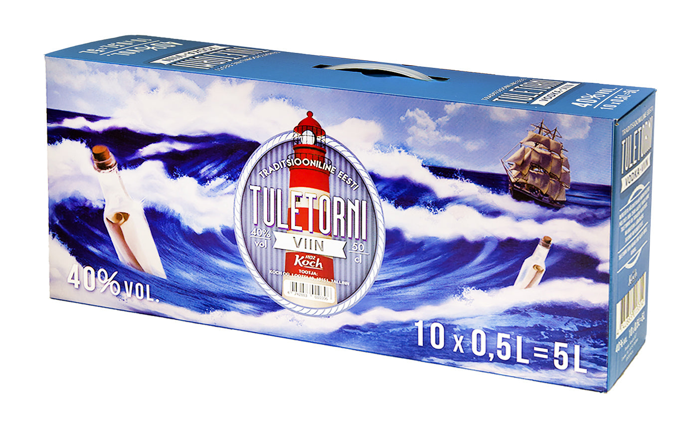 Tuletorni Viin 40% 10×50cl PET