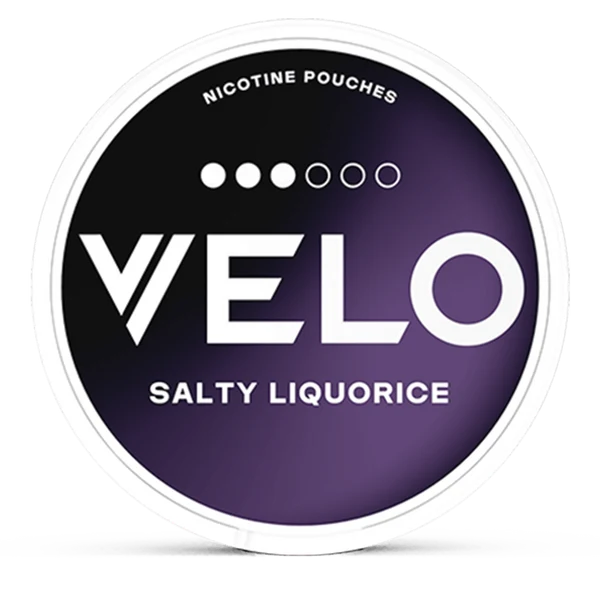 VELO Salty Liquorice Slim – 9,8mg – 10 rasiaa