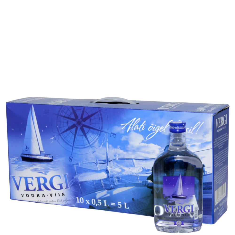 Vergi Vodka 40% 50cl PET