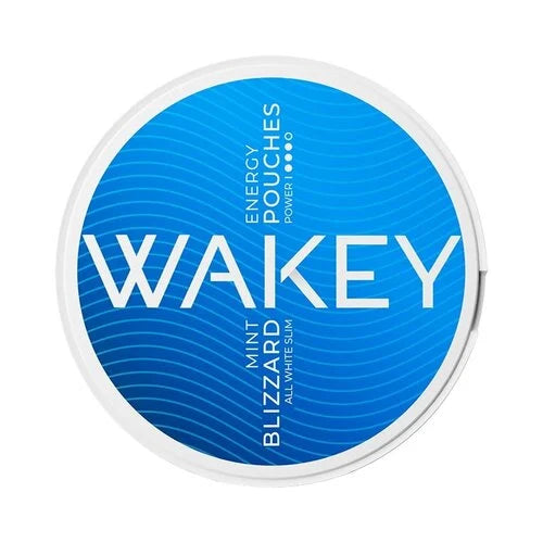 WAKEY Blizzard Mint – 50 mg kofeiinia – 10 rasiaa