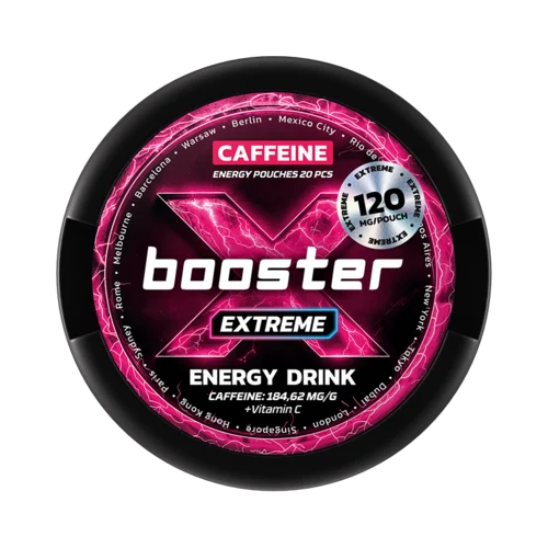 X-Booster Extreme Energy Drink – 120 mg kofeiinia – 10 rasiaa
