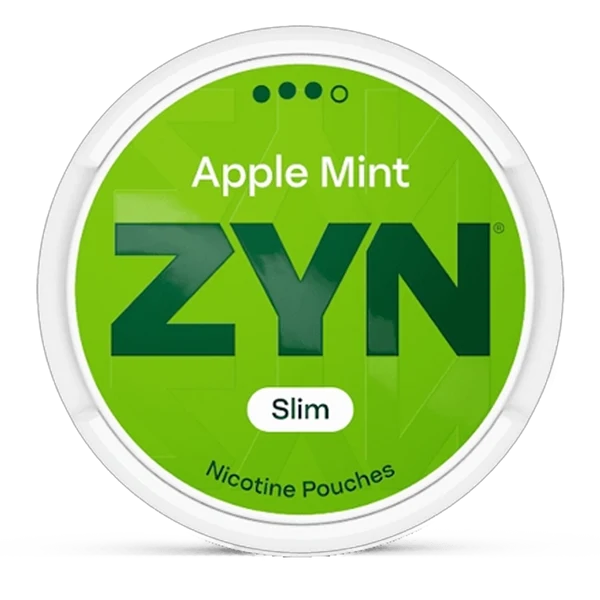ZYN Apple Mint Slim S3/S4 – 9,1 mg / 11 mg – 10 rasiaa