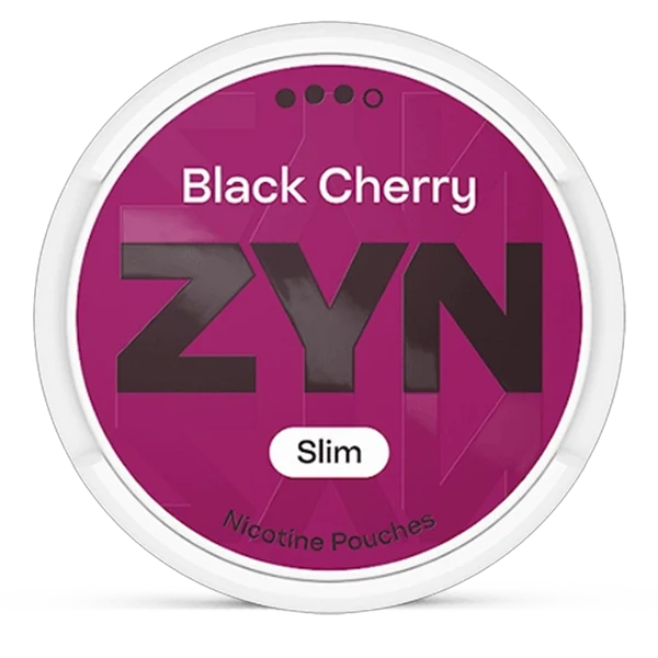 ZYN Black Cherry Slim S3 – 9mg – 10 rasiaa