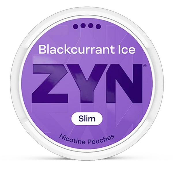 ZYN Blackcurrant Ice Slim – 11mg/13,5mg – 10 rasiaa