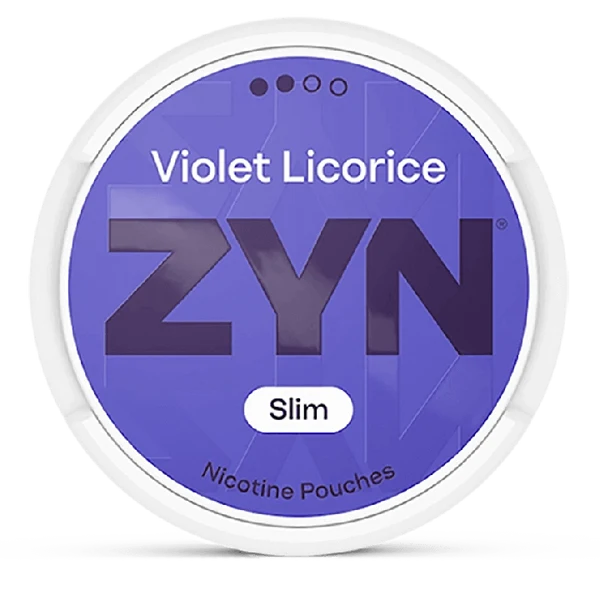 ZYN Violet Licorice Slim S2/S3 – 6 mg/9 mg – 10 rasiaa