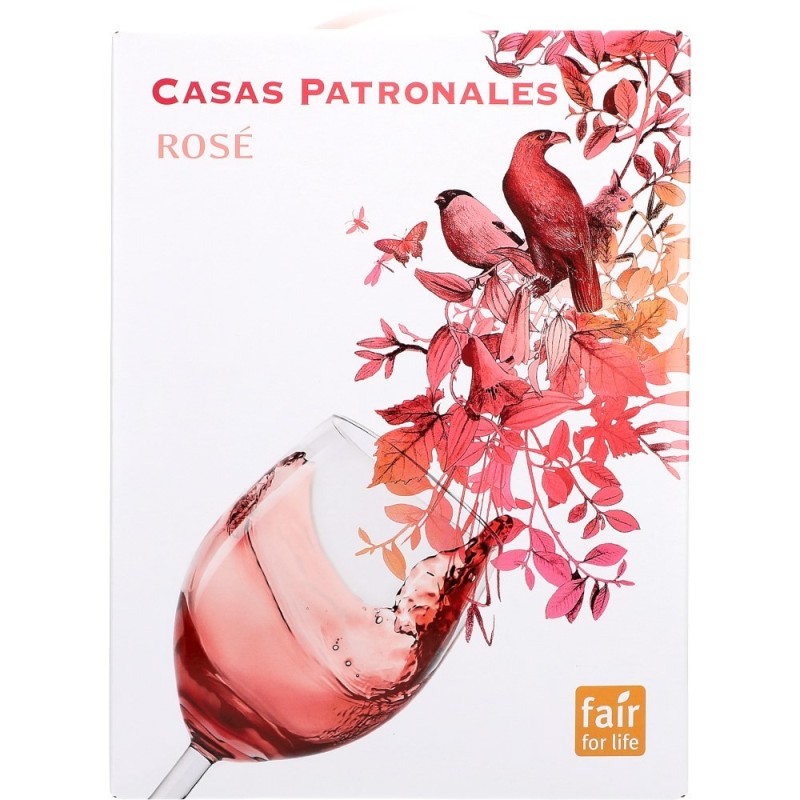 Casas Patronales Rosé Cabernet/Sauvignon 12% 300cl BiB