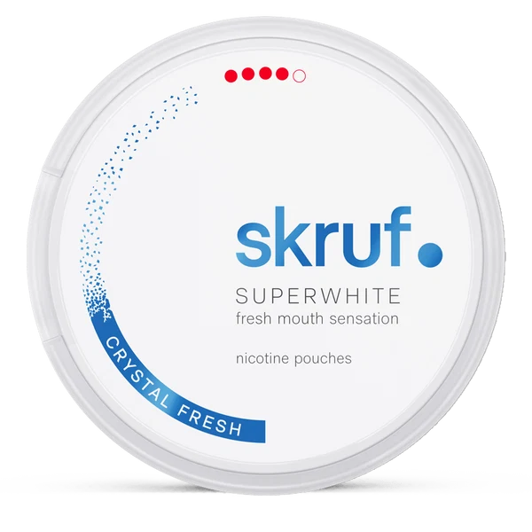 SKRUF Superwhite Crystal Fresh – 11 mg – 10 rasiaa