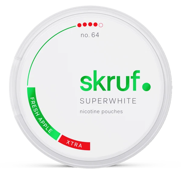 SKRUF Superwhite Fresh Apple – 11 mg – 10 rasiaa
