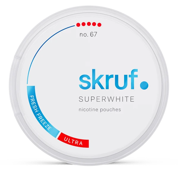 SKRUF Superwhite Fresh Freeze – 11 mg – 10 rasiaa